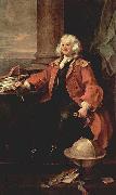 Hogarth portrait of Captain Thomas Coram